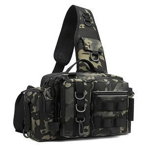 A Bolsa de Pesca Zanter Forest mostrada na diagonal esquerda