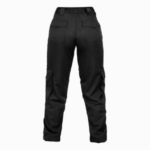 Calça Tática Feminina Explorer Preta vista de costas