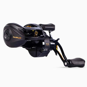 Carretilha Maruri Black Tamba Pro com drag de 8kg e corpo em carbono leve e resistente