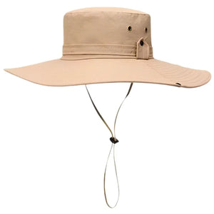 Chapéu de Pesca Zanter Outdoor Pro na cor bege