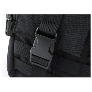 O fecho reforçado da Mochila de Pesca Zanter Angler