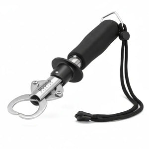 Alicate de Contenção Booms Gripper visto do lado esquerdo, com suas pinças viradas para baixo