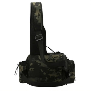 A Bolsa de Pesca Zanter Forest vista de costas