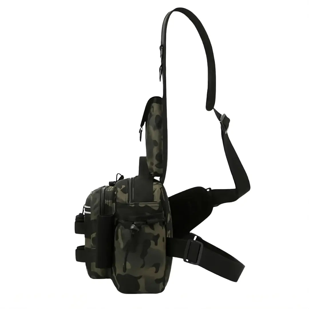 A Bolsa de Pesca Zanter Forest vista de lado