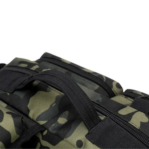 A alça de mão da Bolsa de Pesca Zanter Forest em foco