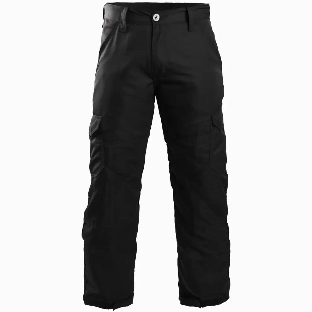 A Calça Tática Masculina Versatile na cor preta vista de frente