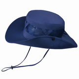Chapéu de Pesca Zanter Hunter na cor azul em foco
