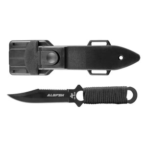 Em cima a bainha de proteção e em baixo a Faca de Pesca Albatroz Helix