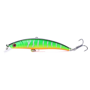 A Isca Artificial Minnow Hunter na cor sapinho vista de lado, com sua garateia amostra