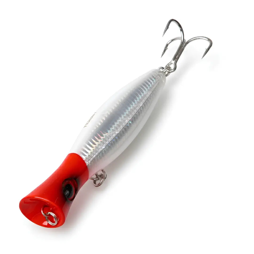 Isca Artificial Popper GT na cor Red Head Classic