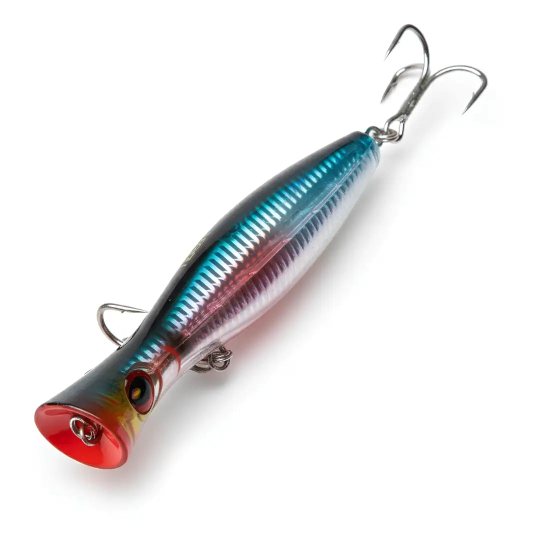 Isca Artificial Popper GT na cor Blue Chrome