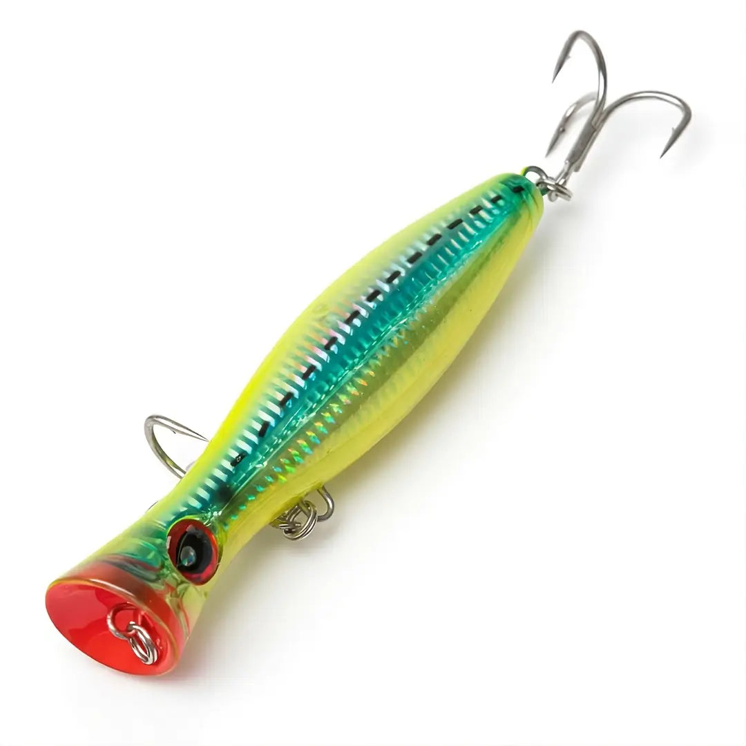 Isca Artificial Popper GT na cor Toxic Flash
