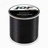 Carretel da Linha Monofilamento Jof Predator na cor preta em foco