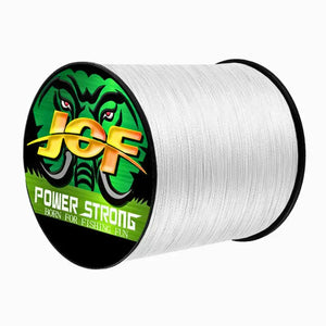 Carretel da linha multifilamento Jof Power 4x na cor branca