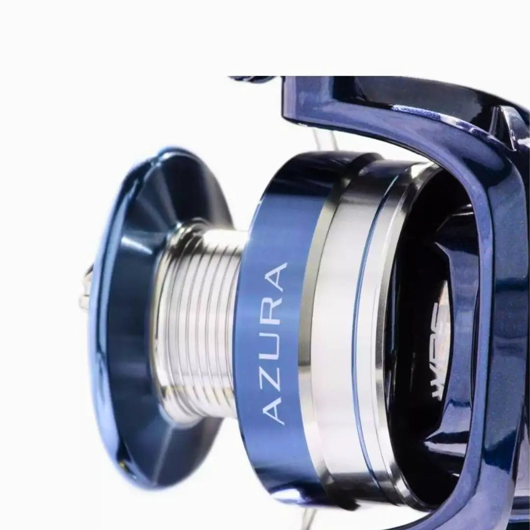 Carretel e rotor do Molinete Marine Sports Azura 1000 em destaque