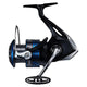O Molinete Shimano Nexave Fi C3000HG visto do lado esquerdo com a sua manivela do lado esquerdo
